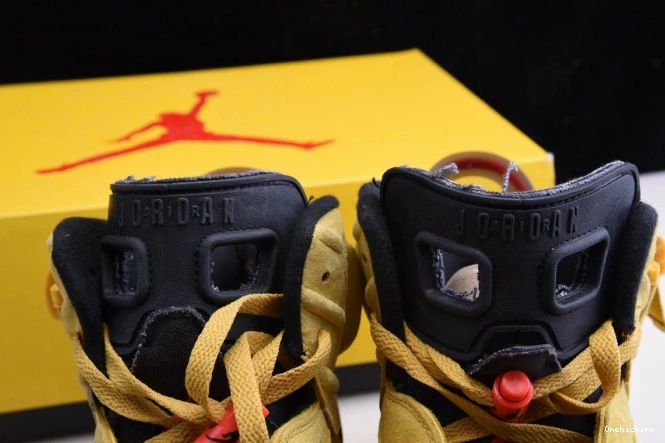 One Kick TRAVIS AIR SCOTT 6 JORDAN CN1084-300 YELLOW X 0708